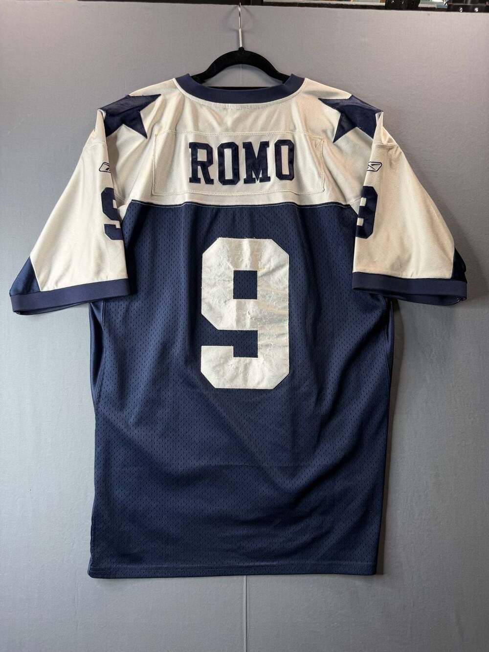 Vintage Dallas Cowboys Tony Romo Reebok NFL Throwback Jersey Size 54